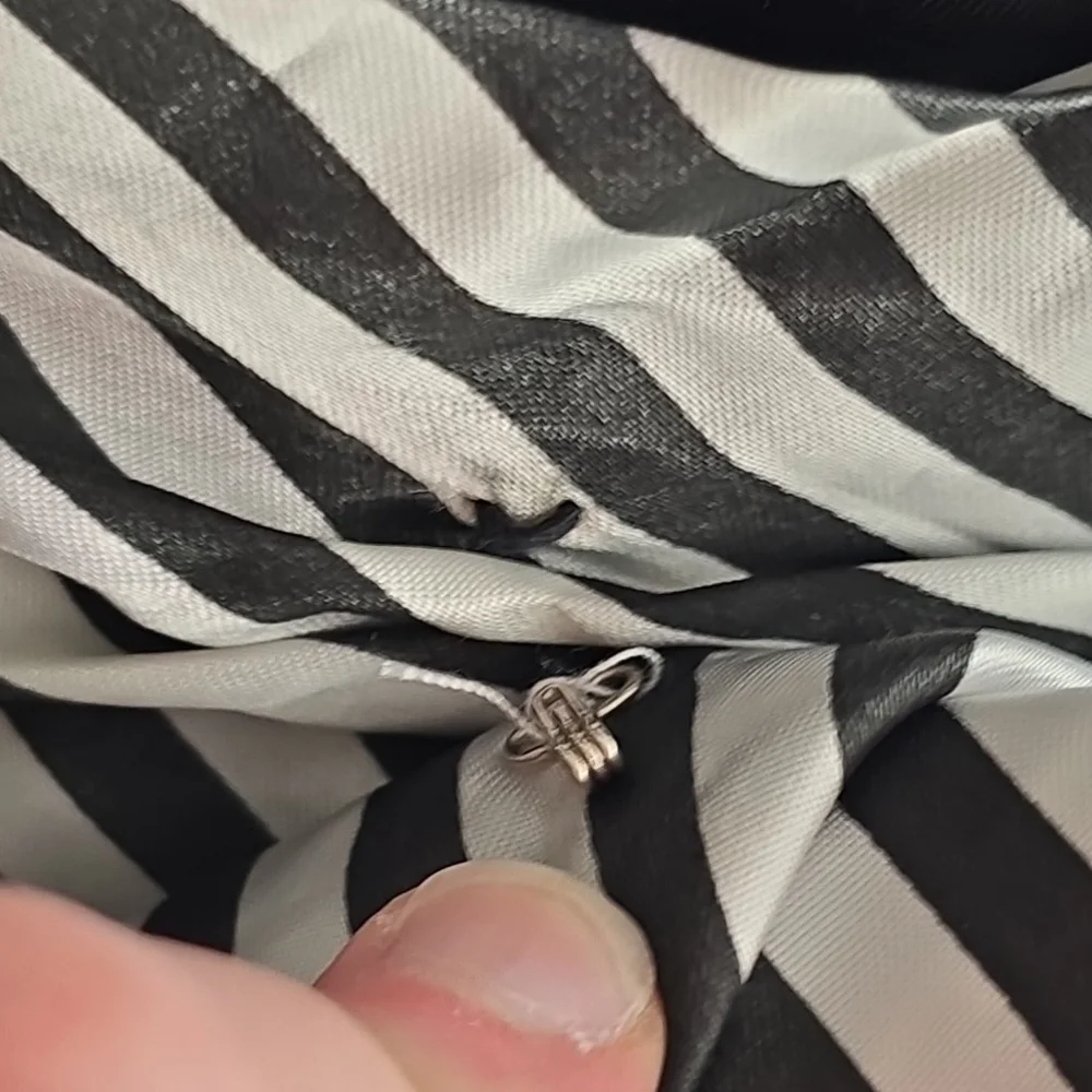 Vintage 80s Gunne Sax by Jessica McClintock Strapless Tiered Gown w Bow US 9 - Picture 7 of 16